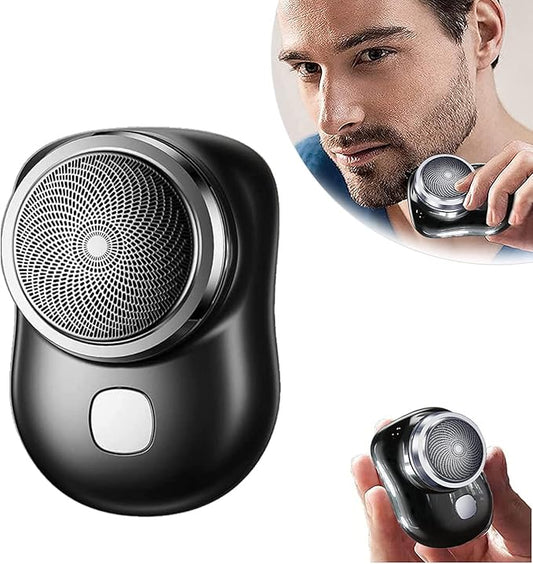 Mini-Shave Portable Electric Shaver, New Upgrade Mini Electric Razor Shavers for Men