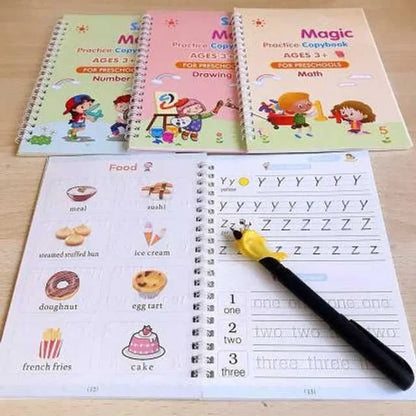 Magic Practice Copybook (4 Book + 5 Refill)