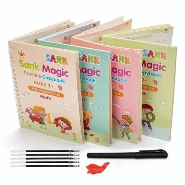 Magic Practice Copybook (4 Book + 5 Refill)