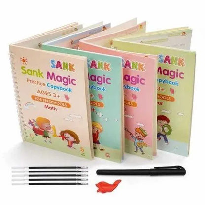 Magic Practice Copybook (4 Book + 5 Refill)